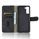 Delikat PU-läderfodral för Samsung Galaxy S21 4G/5G