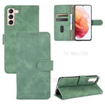 Delicate PU Leather Wallet Cell Phone Case for Samsung Galaxy S21 4G/5G