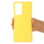 For Samsung Galaxy S21 Ultra 5G Shockproof Soft Liquid Silicone Cover Mobile Phone Shell Protection Case