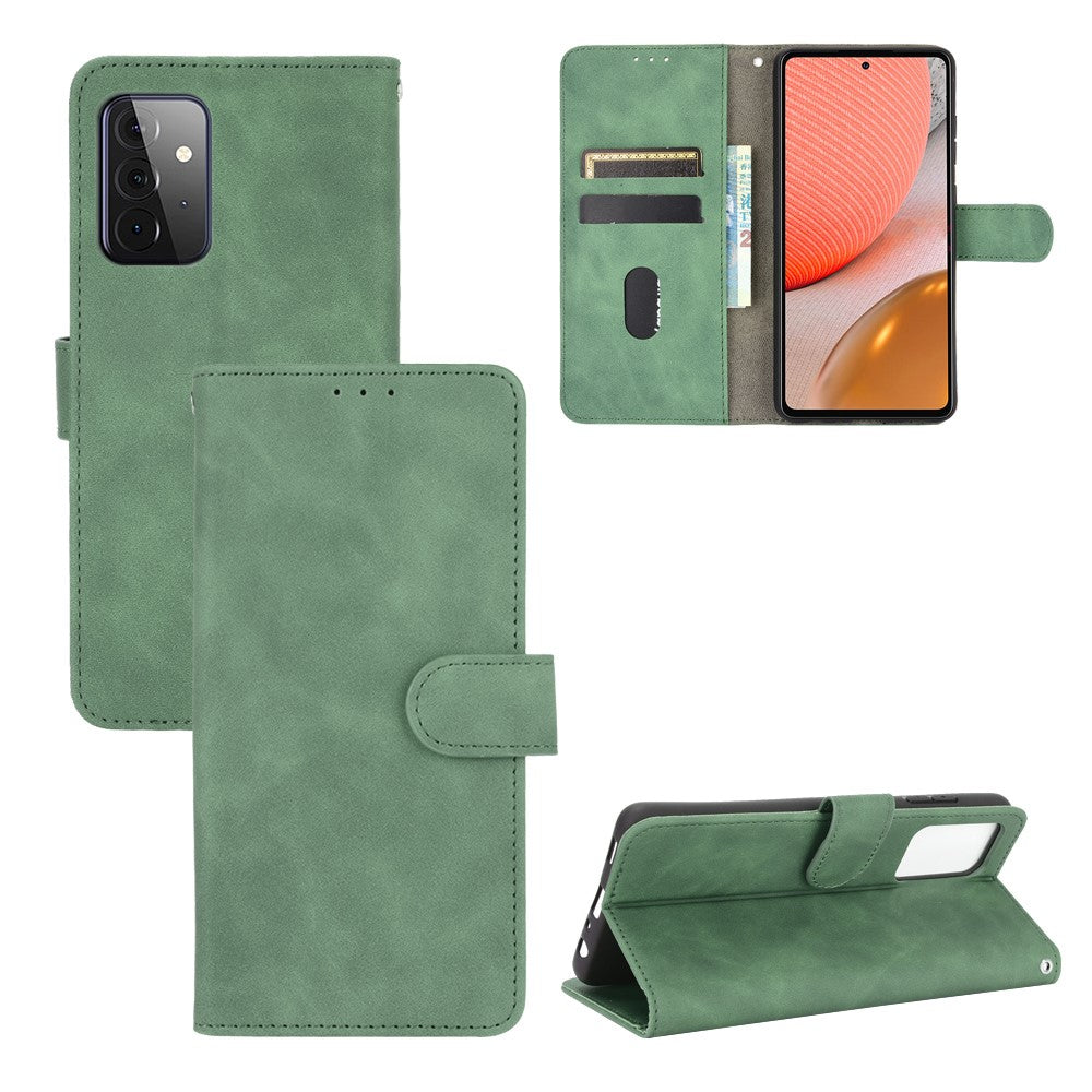 Delikat PU-læderpung cover til Samsung Galaxy A72 5G / A72 4G