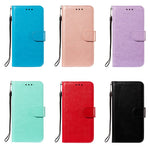 Dual-sided Magnetic Clasp Leather Wallet Stand Phone Case Shell for Samsung Galaxy S21+ 5G