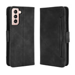 Multiple Card Slots for Samsung Galaxy S21 4G/5G Protective Cover Stand Leather Case