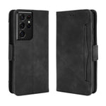 Multiple Card Slots Shell for Samsung Galaxy S21 Ultra 5G Cover Leather Protective Case