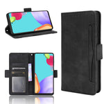 Multiple Card Slots Leather Wallet Protective Case for Samsung Galaxy A72 4G/5G Adjustable Stand Cover