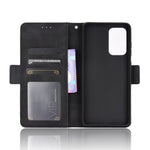 Multiple Card Slots Leather Wallet Protective Case for Samsung Galaxy A72 4G/5G Adjustable Stand Cover