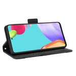 Multiple Card Slots Leather Wallet Protective Case for Samsung Galaxy A72 4G/5G Adjustable Stand Cover