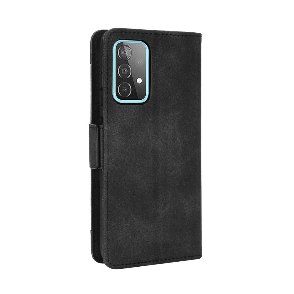 Multiple Card Slots Leather Wallet Protective Case for Samsung Galaxy A72 4G/5G Adjustable Stand Cover