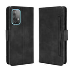 Multiple Card Slots Leather Wallet Protective Case for Samsung Galaxy A72 4G/5G Adjustable Stand Cover