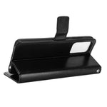 Fuld beskyttelse Crazy Horse tekstur læder cover med pung og stander til Samsung Galaxy A52 4G/5G / A52s 5G