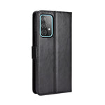 Fuld beskyttelse Crazy Horse tekstur læder cover med pung og stander til Samsung Galaxy A52 4G/5G / A52s 5G