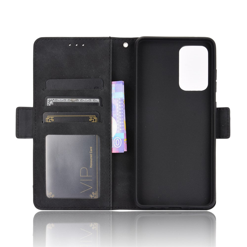 Leather Protective Case for Samsung Galaxy A52 4G/5G / A52s 5G Multiple Card Slots Shell