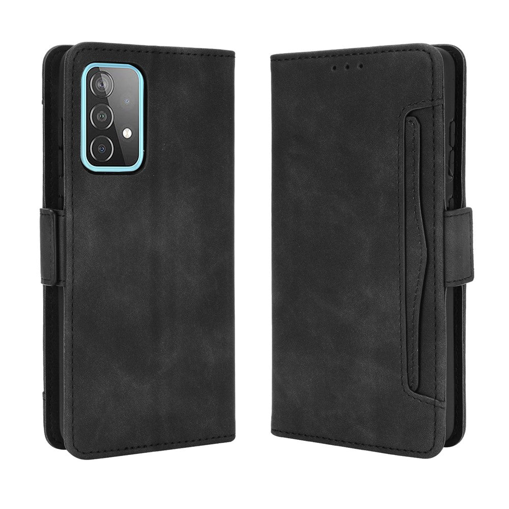 Leather Protective Case for Samsung Galaxy A52 4G/5G / A52s 5G Multiple Card Slots Shell