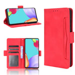 Leather Protective Case for Samsung Galaxy A52 4G/5G / A52s 5G Multiple Card Slots Shell