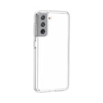 Clear Design Anti-fingerprint PC+TPU Combo Back Case for Samsung Galaxy S21 4G/5G