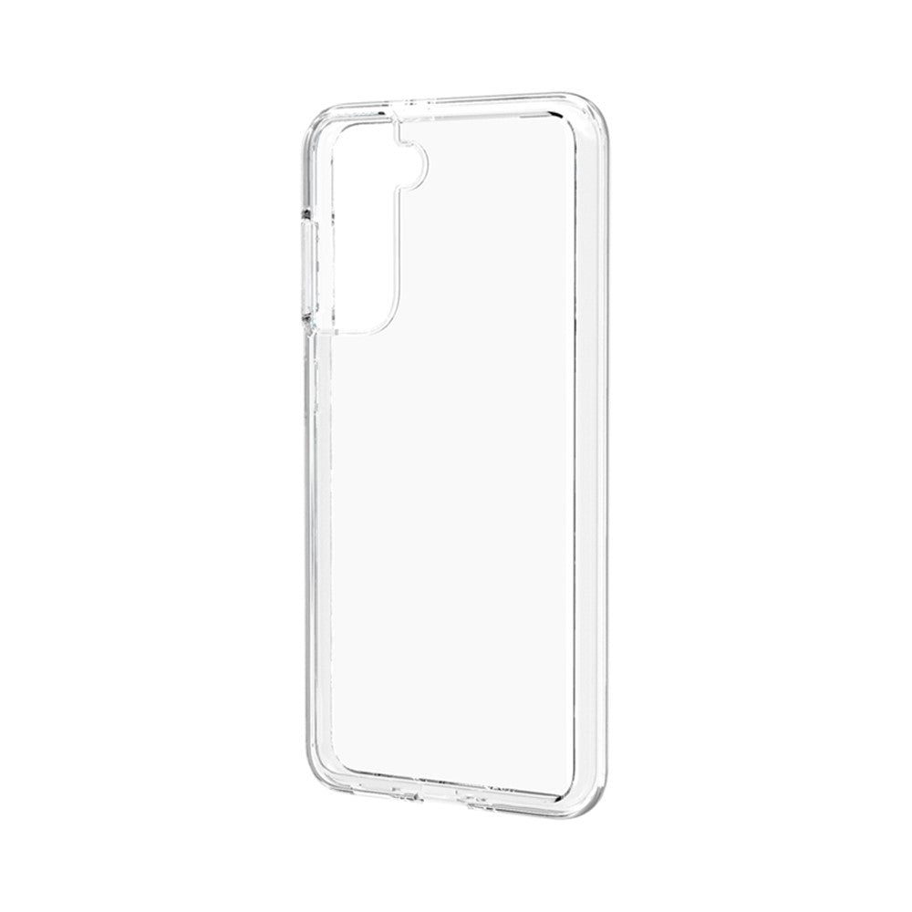 Clear Design Anti-fingerprint PC+TPU Combo Back Case for Samsung Galaxy S21 4G/5G