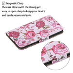 Pattern Printing Flip Leather Wallet Protective Case for Samsung Galaxy S21 4G/5G