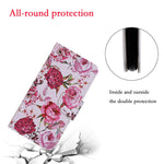 Pattern Printing Flip Leather Wallet Protective Case for Samsung Galaxy S21 4G/5G