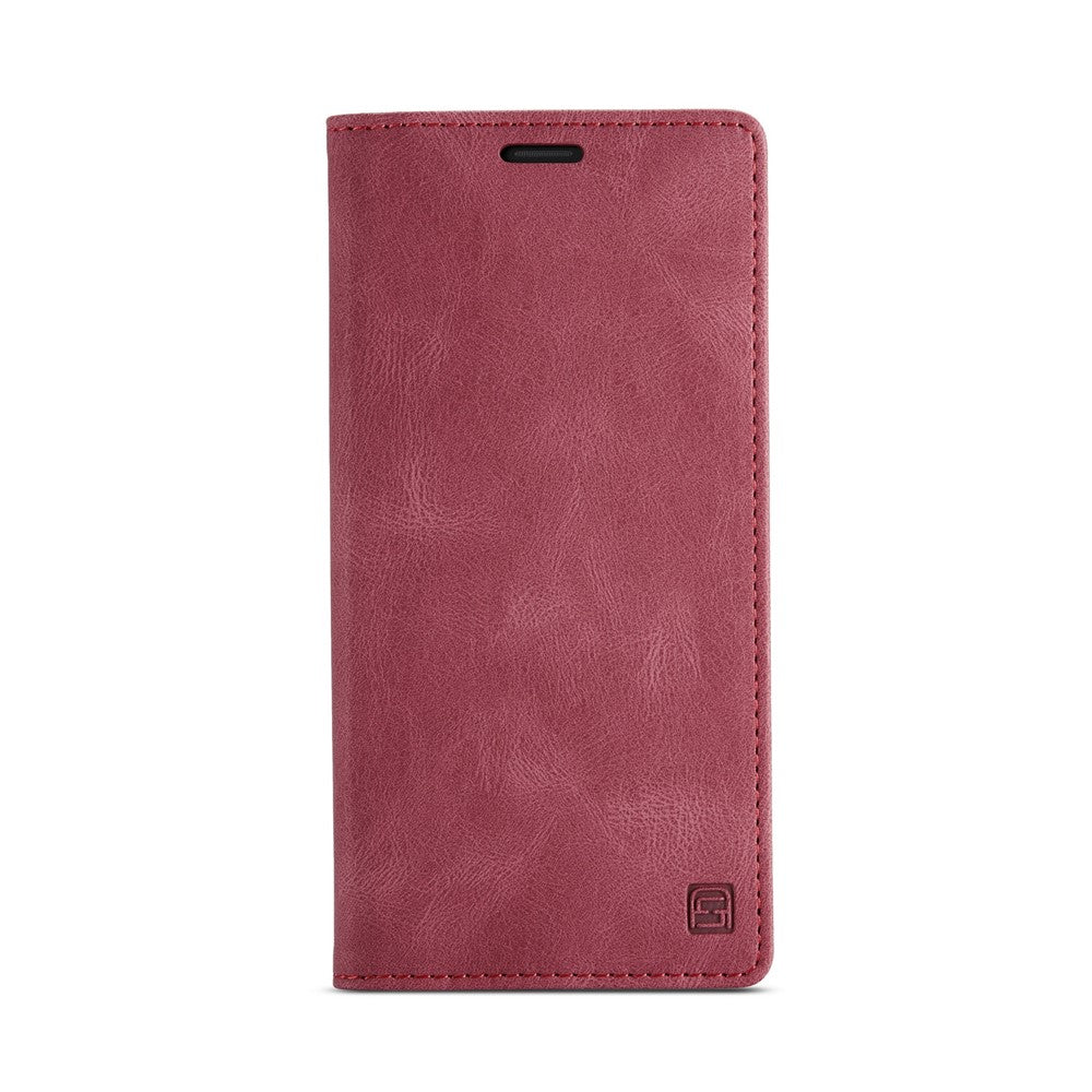 AUTSPACE A01 Series for Samsung Galaxy S21 Ultra 5G Leather Case Wallet RFID Blocking Cover