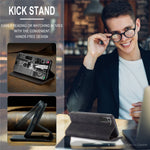 CASEME 013 Series Magnetic Closure Leather Wallet Stand Shell for Samsung Galaxy S21 4G/5G