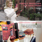 CASEME 008 Series for Samsung Galaxy S21 4G / 5G Detachable Design Magnetic TPU+PU Leather Shell Phone Case Wallet Anti-scratch Phone Cover