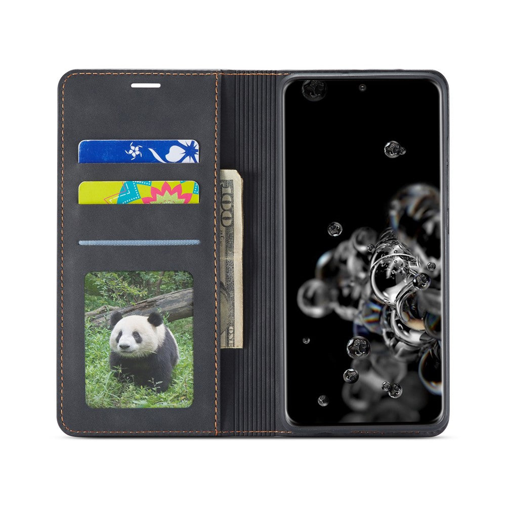 FORWENW Fantasy Series Skin-Touch Feeling Leather Wallet Stand Case for Samsung Galaxy S21 Plus 5G