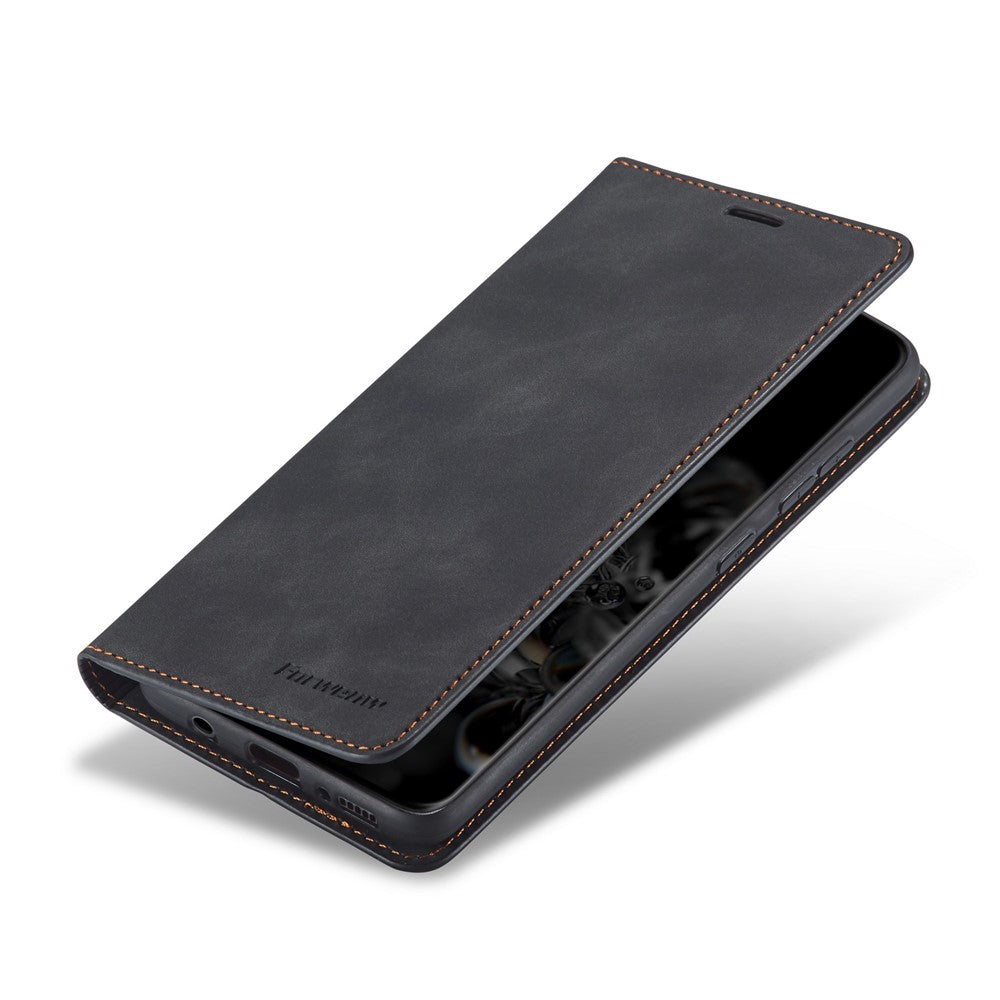 FORWENW Fantasy Series Skin-Touch Feeling Leather Wallet Stand Case for Samsung Galaxy S21 Plus 5G