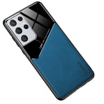 Inbyggt magnetiskt metallplåtsskyddsskal av TPU för Samsung Galaxy S21 Ultra 5G