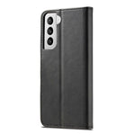 LC.IMEEKE til Samsung Galaxy S21+ 5G Foldbart Standcover Læderpung Fuldt Beskyttelsesetui