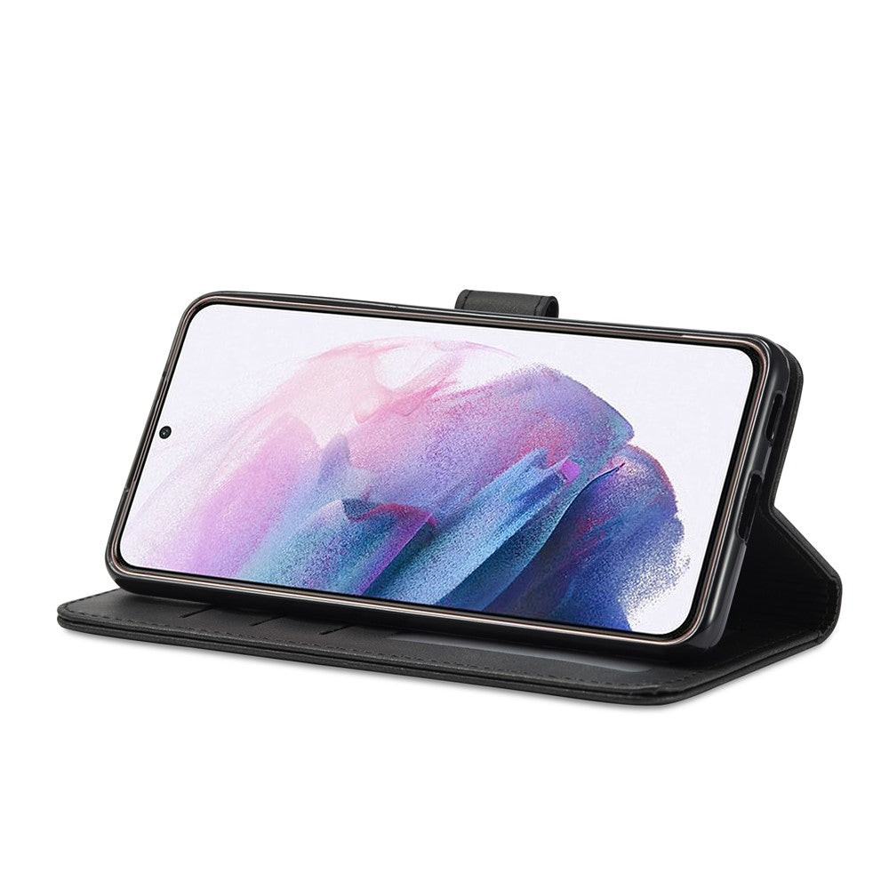 LC.IMEEKE til Samsung Galaxy S21+ 5G Foldbart Standcover Læderpung Fuldt Beskyttelsesetui