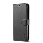 LC.IMEEKE för Samsung Galaxy S21 Ultra 5G justerbart stativ skyddande läderfodral med plånboksdesign