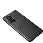 For Samsung Galaxy A52 4G/5G / A52s 5G Drop Resistant Carbon Fiber Texture Surface TPU Mobile Phone Case