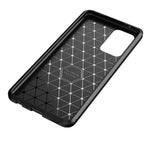 For Samsung Galaxy A52 4G/5G / A52s 5G Drop Resistant Carbon Fiber Texture Surface TPU Mobile Phone Case