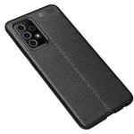 Litchi tekstur blød TPU beskyttende mobiltelefon cover til Samsung Galaxy A52 4G/5G / A52s 5G