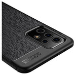 Litchi tekstur blød TPU beskyttende mobiltelefon cover til Samsung Galaxy A52 4G/5G / A52s 5G
