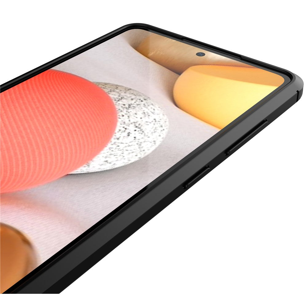 Litchi tekstur blød TPU beskyttende mobiltelefon cover til Samsung Galaxy A52 4G/5G / A52s 5G