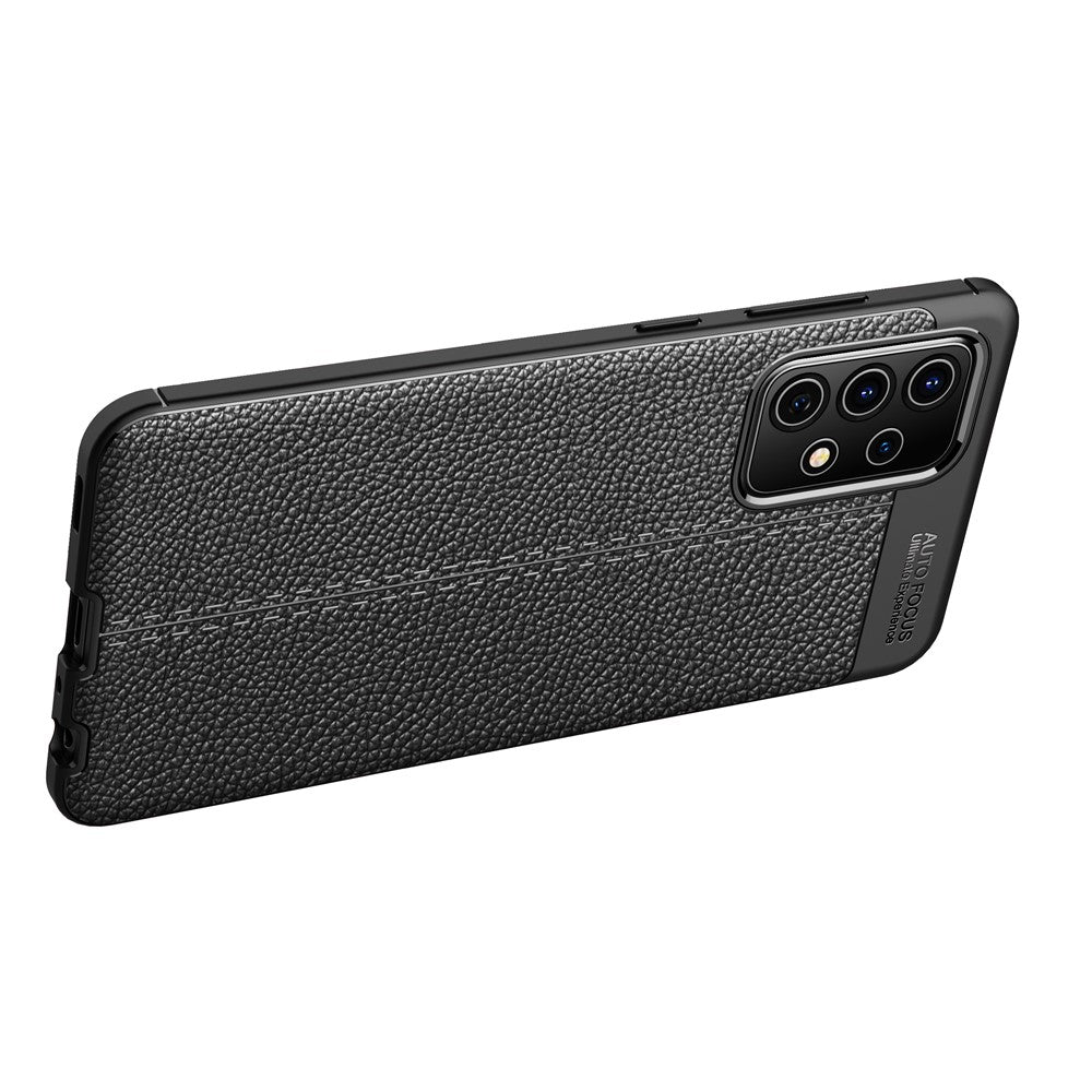 Litchi tekstur blød TPU beskyttende mobiltelefon cover til Samsung Galaxy A52 4G/5G / A52s 5G
