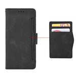 Leather Wallet Protective Multiple Card Slots Case for Samsung Galaxy A02s (164.2mm) with Adjustable Stand