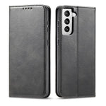 Selvabsorberende læderpung, stander og beskyttelsescover til Samsung Galaxy S21+ 5G