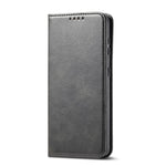 Auto-absorbed Leather Wallet Stand Cell Phone Protective Case for Samsung Galaxy S21+ 5G