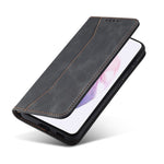 TPU + PU Leather Wallet Auto-absorbed Cover for Samsung Galaxy S21 5G