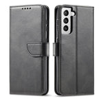 Klassisk magnetisk TPU + PU-læderspænde til mobilcover til Samsung Galaxy S21 4G/5G