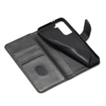 Klassisk magnetisk TPU + PU-læderspænde til mobilcover til Samsung Galaxy S21 4G/5G