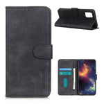 KHAZNEH Retro Style Læder Mobiltelefon Pung Cover til Samsung Galaxy A52 4G / 5G / A52s 5G