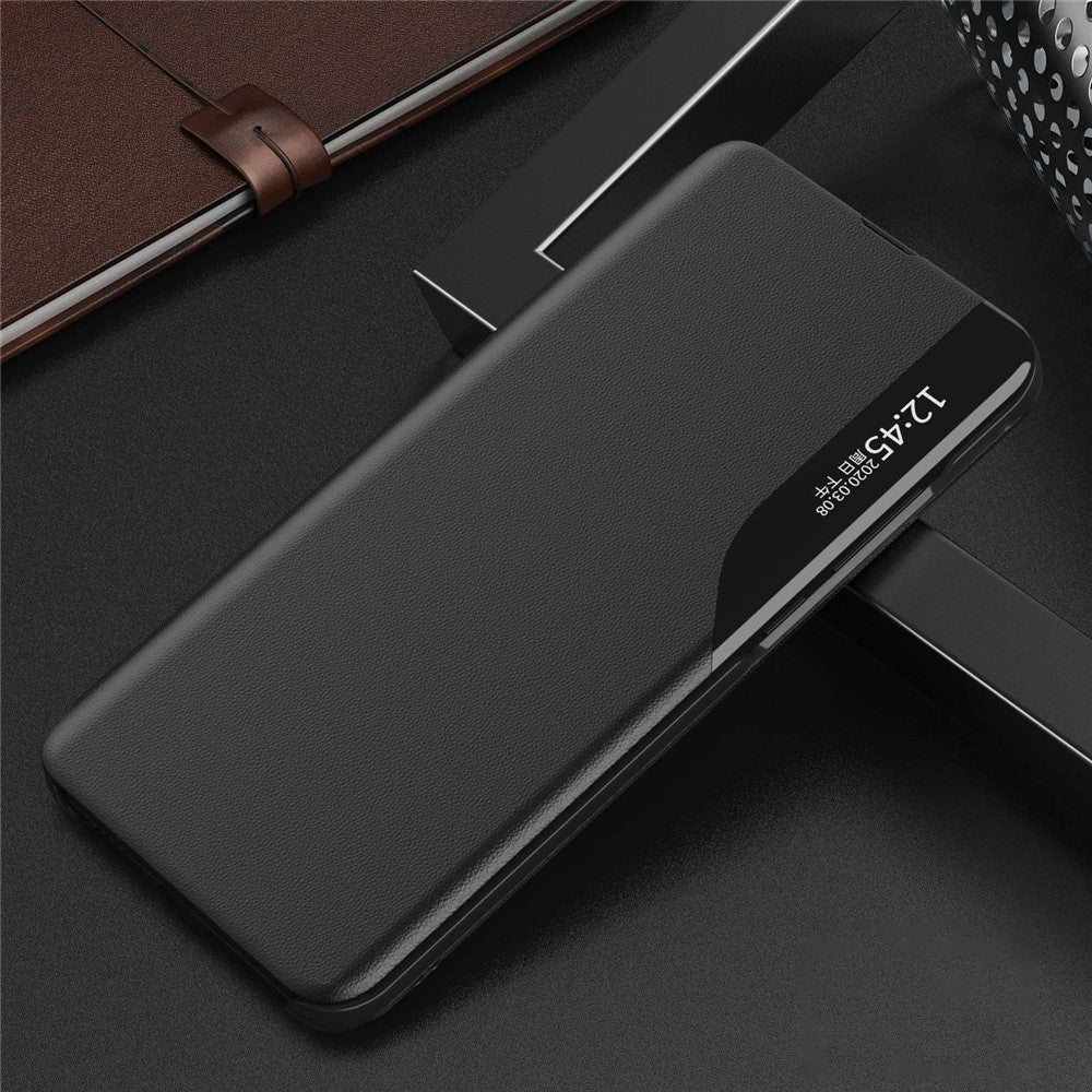 Case View Window PU Leather Stand Cover for Samsung Galaxy S21+ 5G Mobile Phone Accessories
