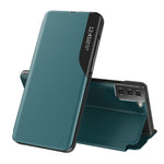 Case View Window PU Leather Stand Cover for Samsung Galaxy S21+ 5G Mobile Phone Accessories