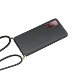 For Samsung Galaxy S20 FE 4G / FE 5G / S20 Lite / S20 FE 2022  Back Case Wheat Straw + TPU Shockproof Phone Cover with Adjustable Lanyard