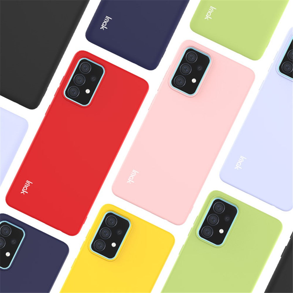IMAK UC-2 Series Skin-feel blødt TPU telefonbeskyttelsescover til Samsung Galaxy A52 4G/5G / A52s 5G
