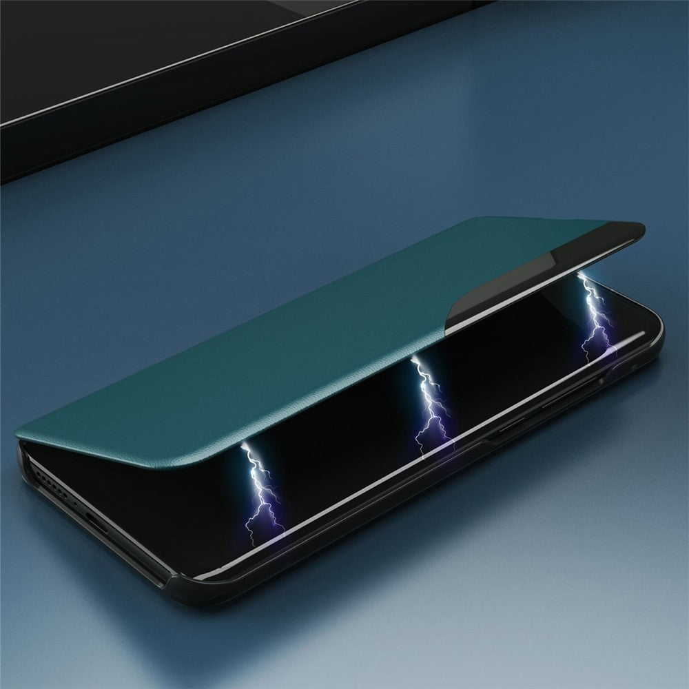 Case View Window PU Leather Stand Coverr for Samsung Galaxy AA52 4G / 5G / A52s 5G