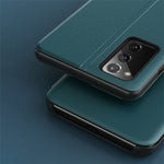 Case View Window PU Leather Stand Coverr for Samsung Galaxy AA52 4G / 5G / A52s 5G