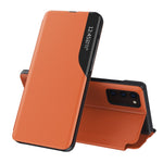 Case View Window PU Leather Stand Coverr for Samsung Galaxy AA52 4G / 5G / A52s 5G